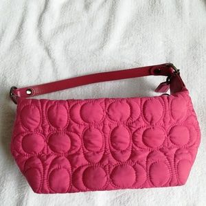 Pink Coach Handbag
